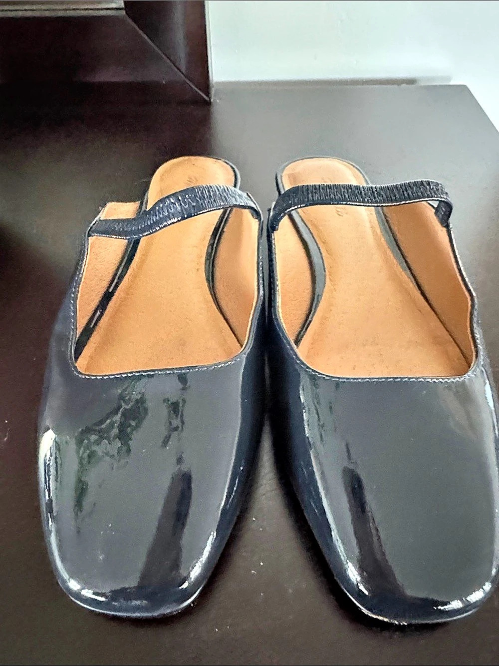 Madewell Black Patent Mary Jane Flats US 7.5